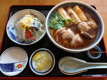 そば屋長森　冬のおすすめメニュー